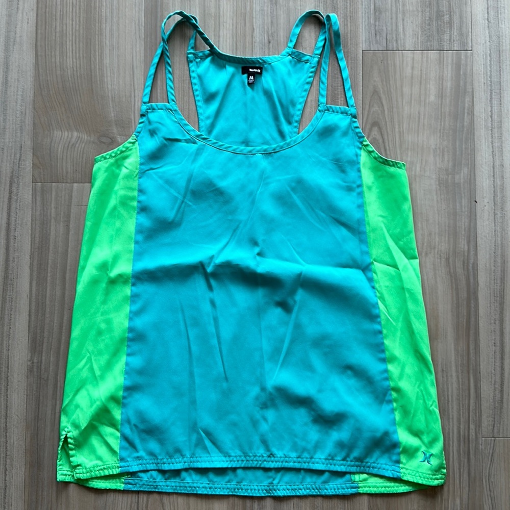 Hurley double strap tank